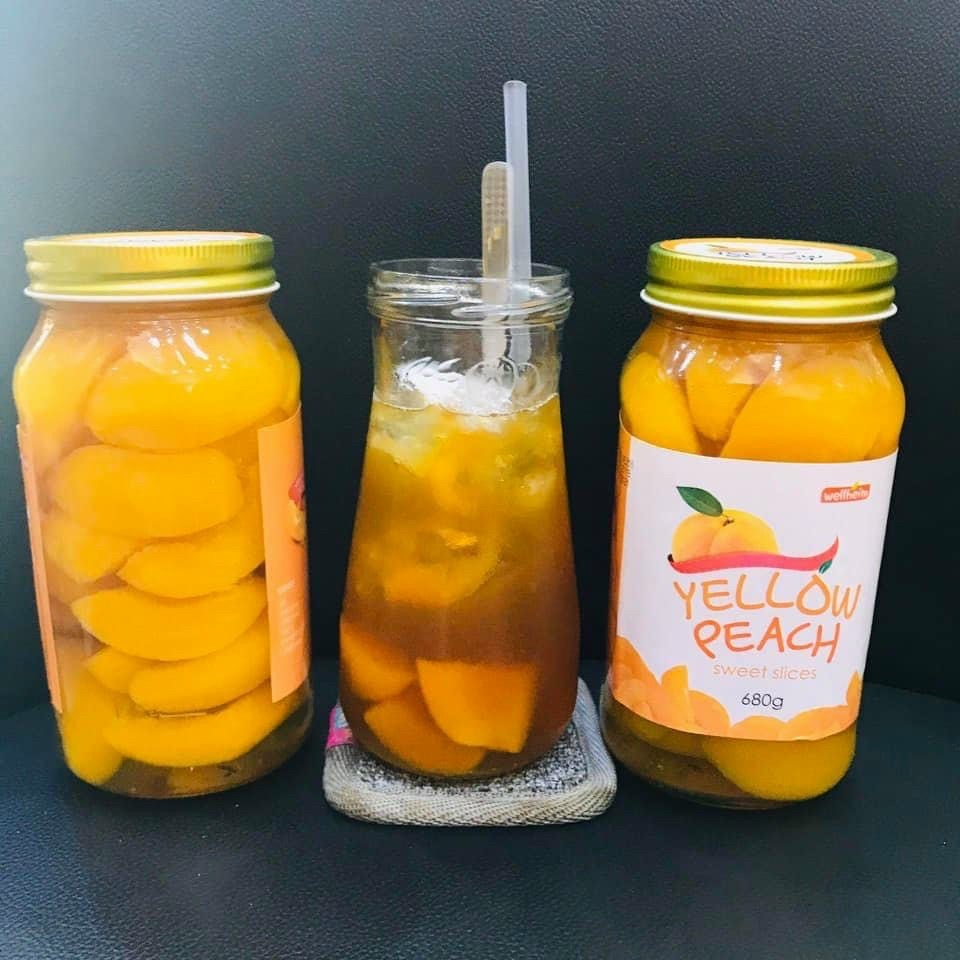 [HCM] ĐÀO NGÂM YELLOW PEACH HÀN QUỐC 680G ( ĐÀO VÀNG NONGWOO)