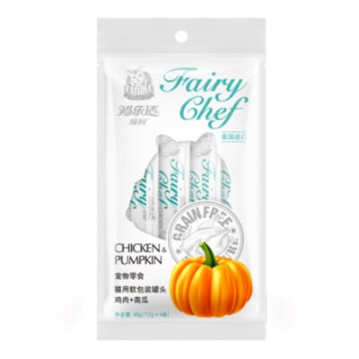Súp thưởng cho mèo vị thịt gà sốt bí ngô mchp CATIDEA Fairy Chef Sachet Chicken & Pumpkin thumbnail