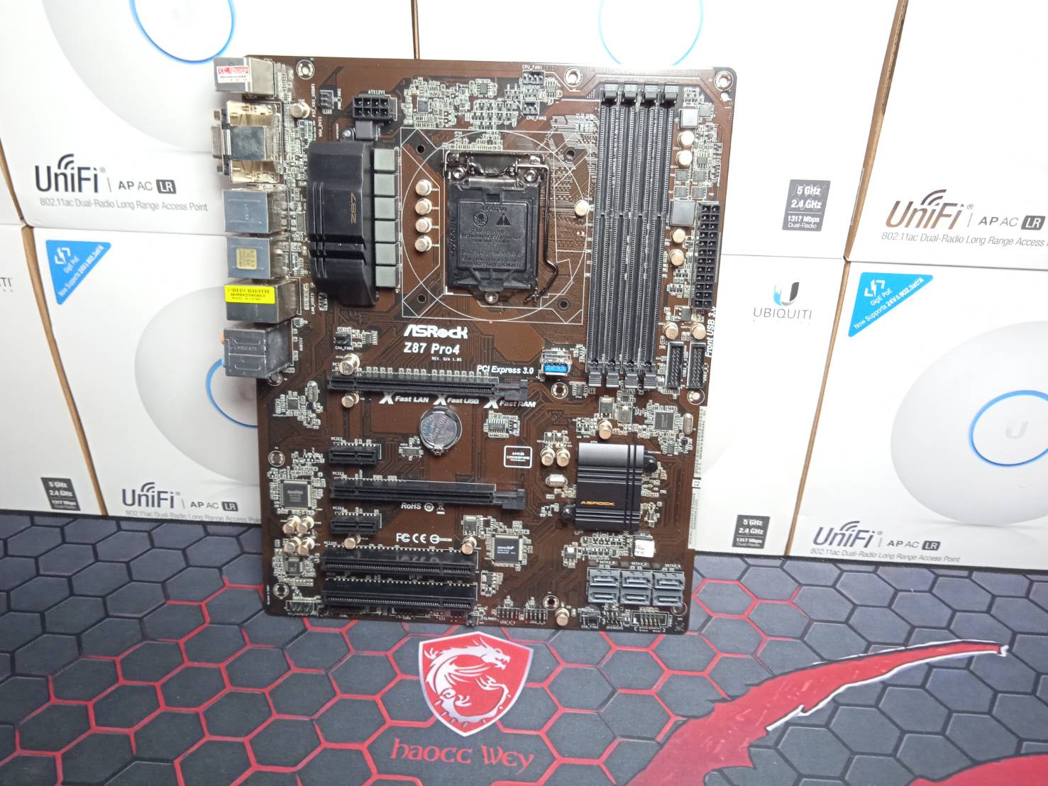 ASRock Z87 Pro 4 i7 4770K 8x2 16GB ファン付き