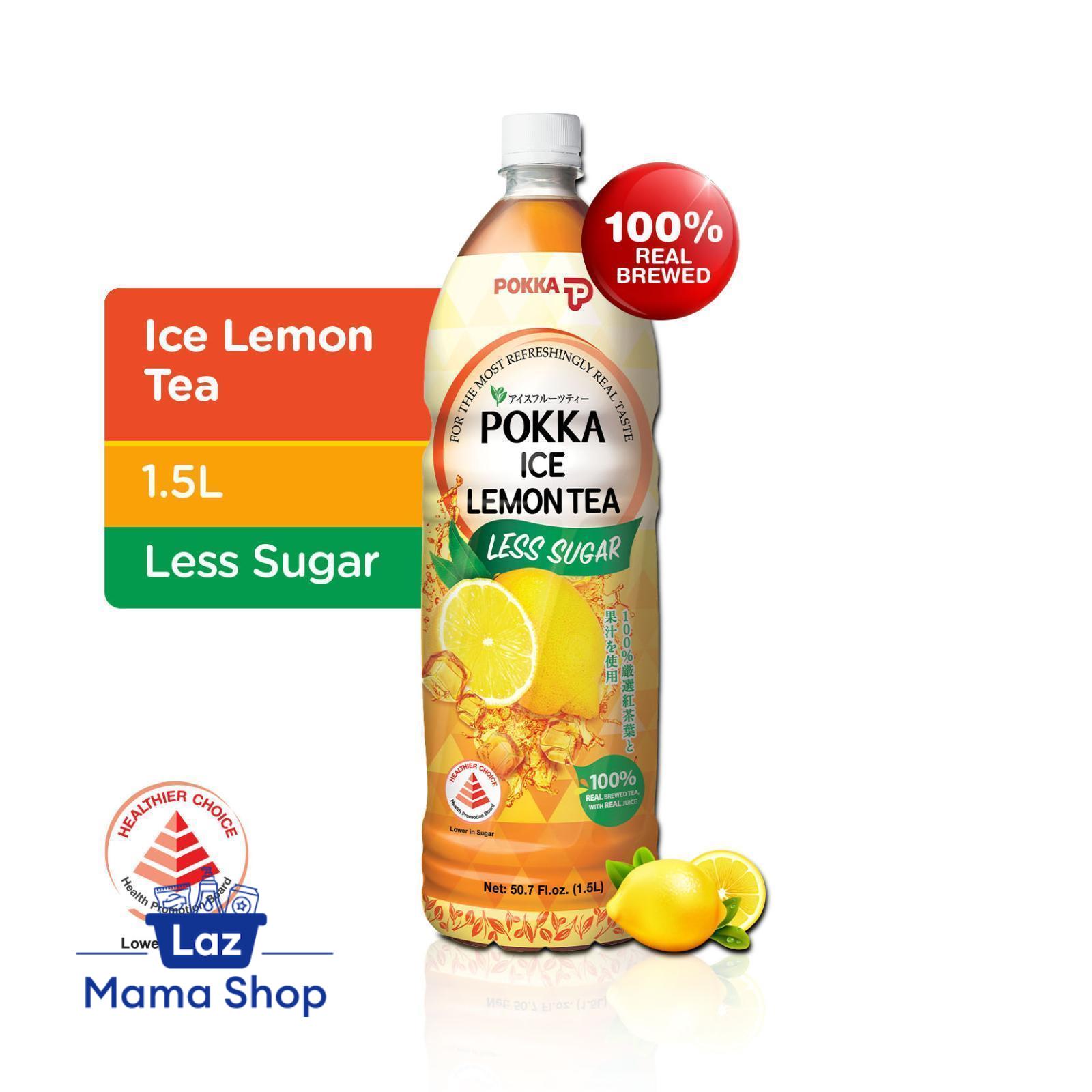 Pokka Ice Lemon Tea (Less Sugar) 1.5L (Laz Mama Shop) Lazada Singapore