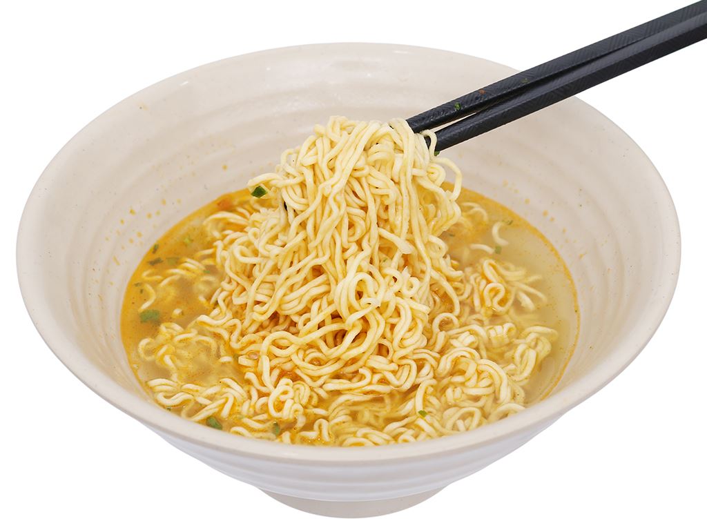 Mì Gấu Đỏ Tôm Và Gà Gói 63g