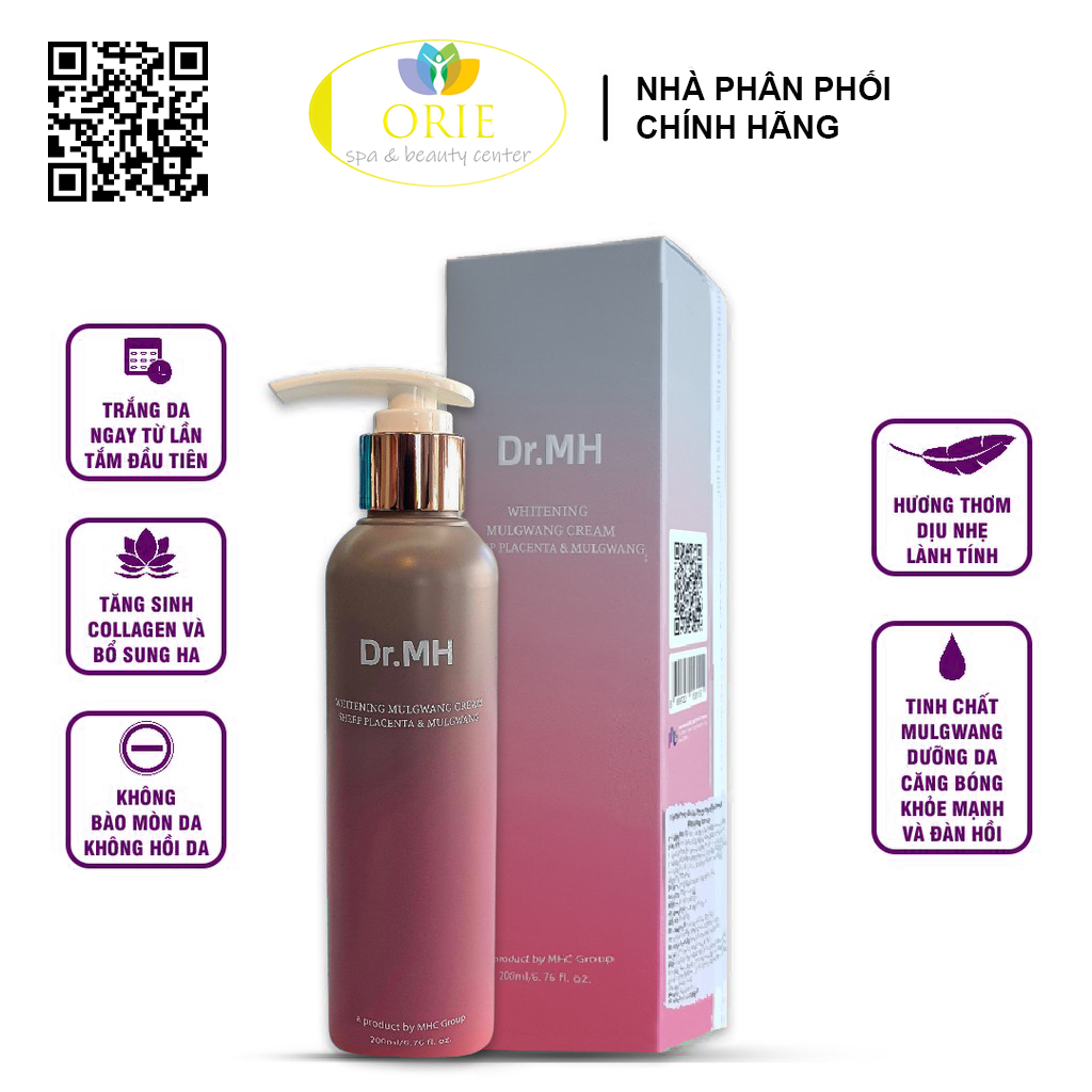 SỮA TẮM TRẮNG DA TOÀN THÂN PLACENTA MULGWANG (Dr. MH)