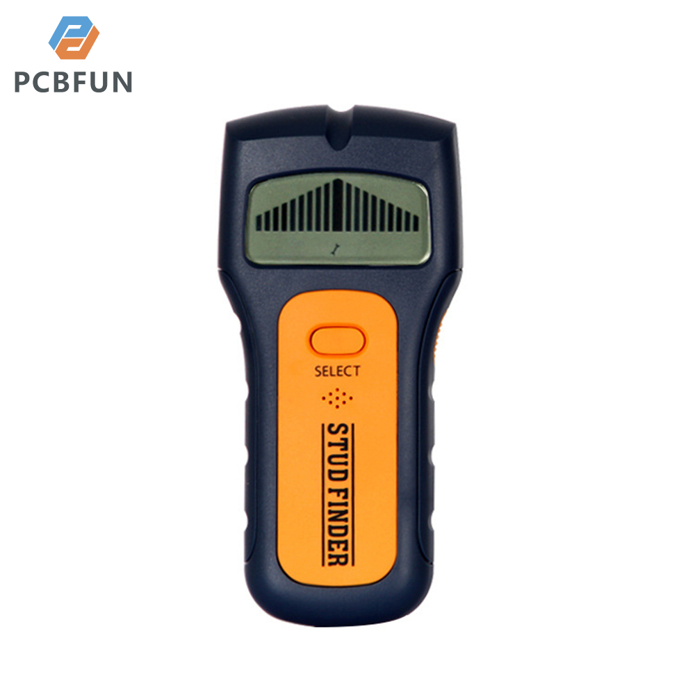 pcbfun TS79 Metal Detector Three-in-one Wall Detector Wooden Post Voltage Density Detection with Battery Depth Metal Detector Concealed Stud Finder Hidden Wire Detector Wall Scanner Wood Stud Metal Cable Detector