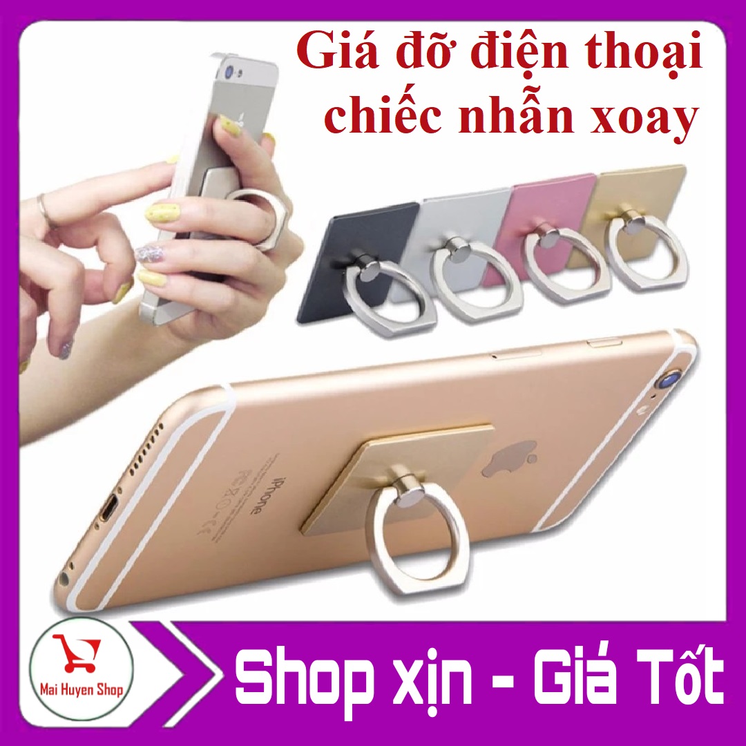 [HCM]Giá đỡ điện thoại hình chiếc nhẫn