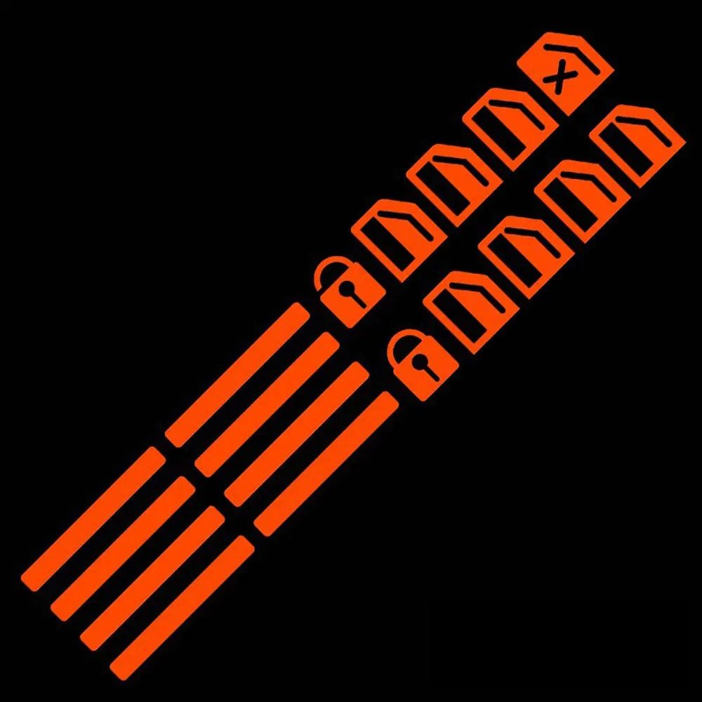 Standard Rocker Switch Sticker New Lifter Switch Car Luminous Button Sticker Car Sticker Auto ...