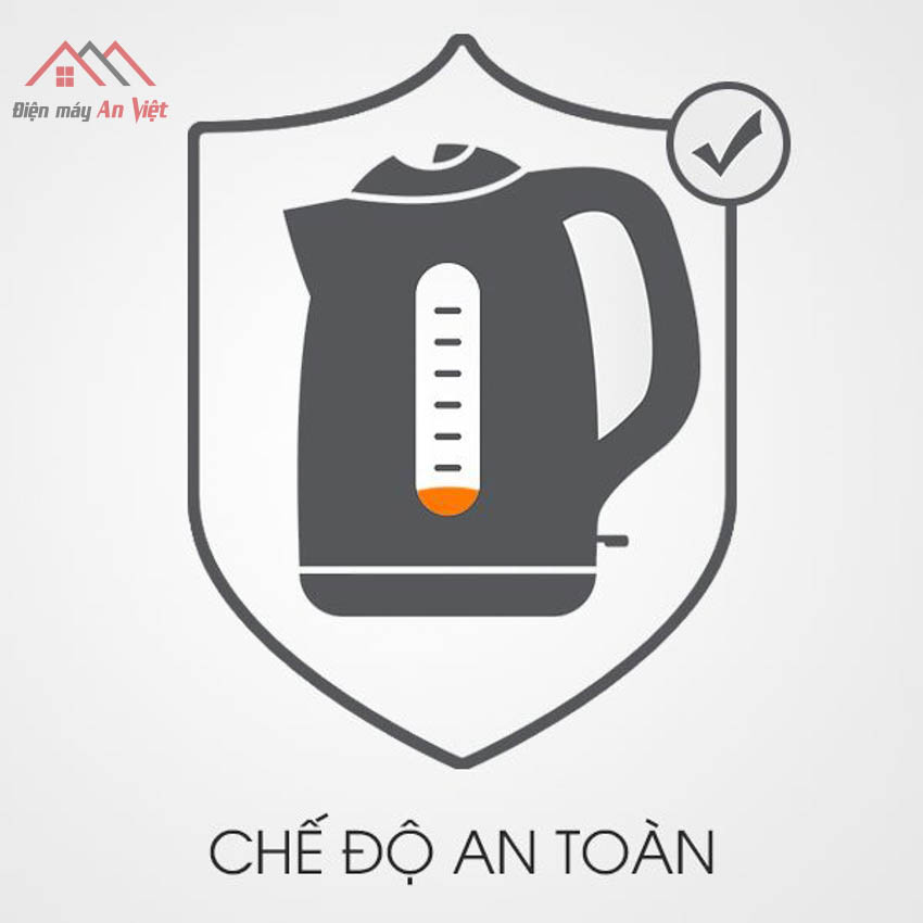 Ấm siêu tốc 1.5 lít Sharp EKJ-15EVS-ST - Hàng Chính Hãng