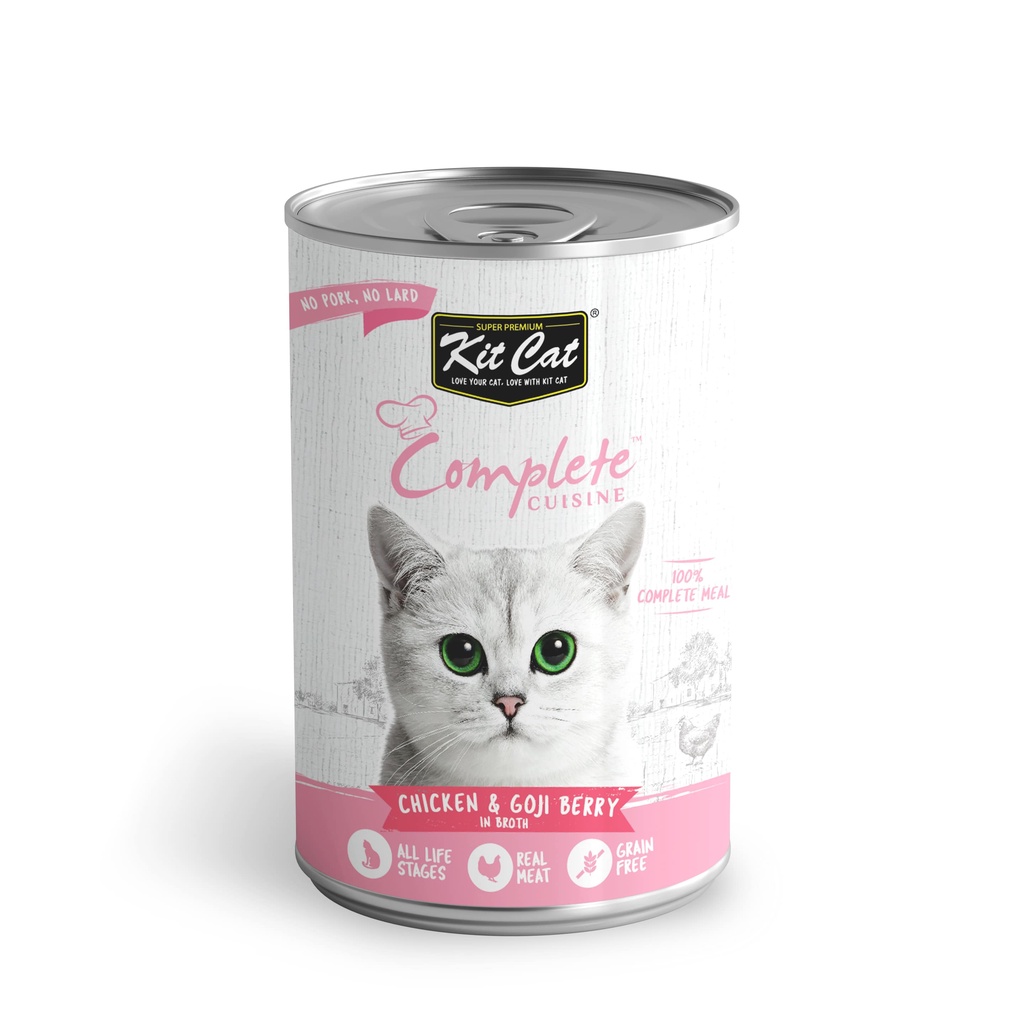 KitCat Complete Cuisine 150g Cat Food Makanan Basah Kucing