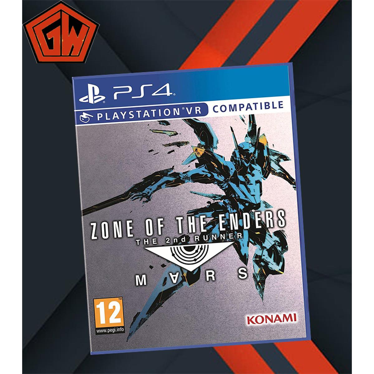 PLAYSTATION 4 DVD ZONE OF THE ENDERS PS4 GAME