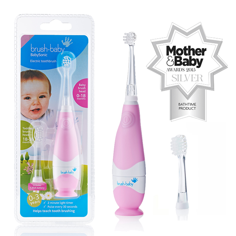 Brush-baby Brushbaby Baby Sonic Electric Toothbrush for Baby and