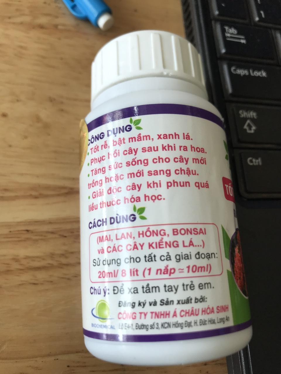 Phân bón sinh học AMI GREEN Tốt rễ, bật mầm, xanh lá cây trồng
