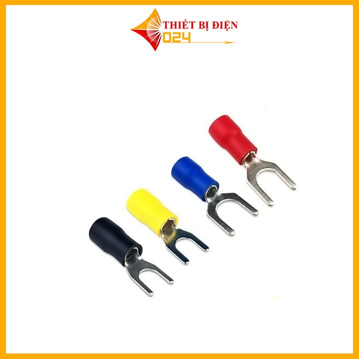 100 đầu cos chữ y các loại, đầu cốt chữ y, đầu cos càng cua