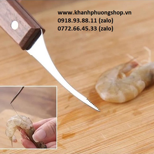 dao lấy chỉ tôm - dao rạch lấy chỉ tôm
