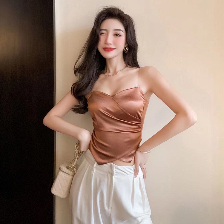 Áo bra lụa dây trong cao cấp 40-60kg