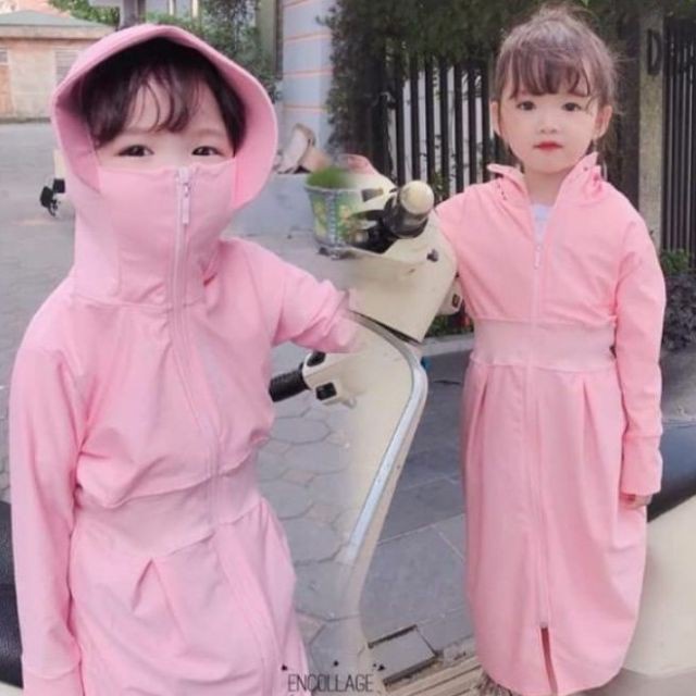 Áo chống nắng toàn thân Cho Bé yêu