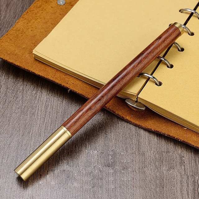 %E3%80%90The%20Quiet%20Page%E3%80%91Custom%20Engraving%20Wooden%20Gel%20Pen%20School%20Teacher%20Luxury%20Stationery%20Office%20Accessories%20Pretty%20Lettering%20Markers%20Writing%20Korean%20-%20Image%202