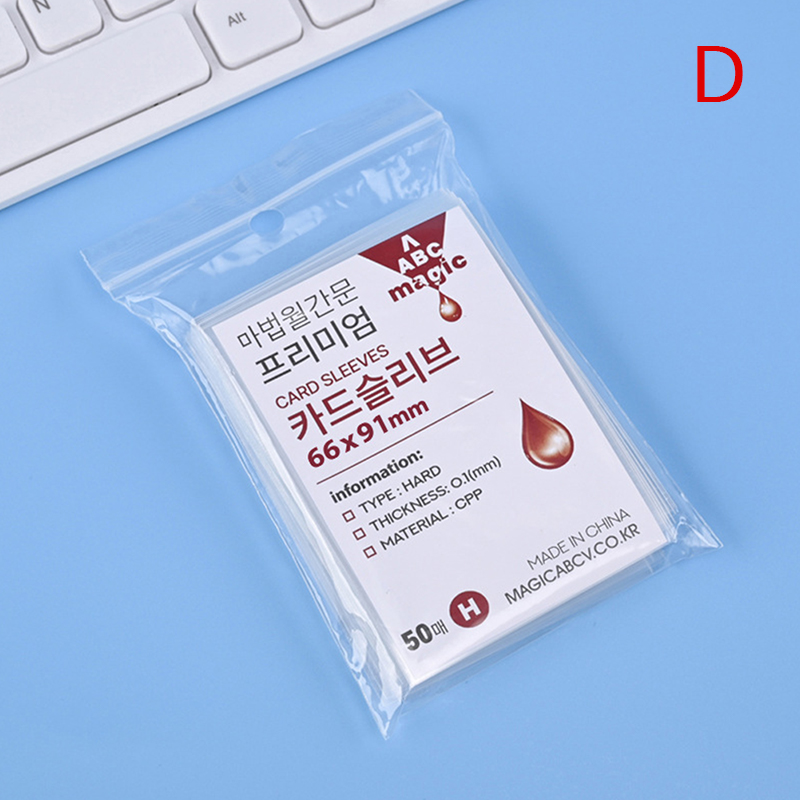 50pcs%20Blueberry%20Sleeves%20Kpop%20Photocard%20Protector%20Sleeve%20Hard%20Card%20Sleeves%20Photocard%20Toploader%20-%20Image%205