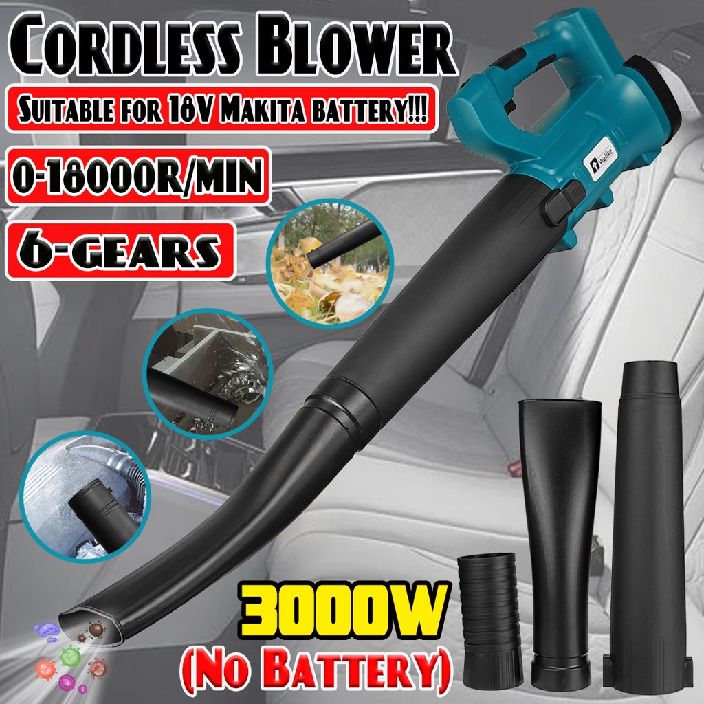 Air Blower Makita Battery, Blower 3000w, Dust Cleaner, Leaf Blower