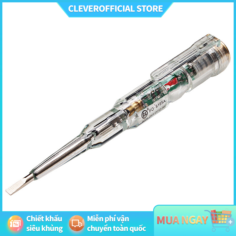 ⚡Miễn Phí Vận Chuyển⚡Bút thử điện đa năng cao cấp FO-9165A, đo liên tục, kiểm tra ngắt điện ngầm, xác định dây nóng, dây nguội, đèn LED siêu sáng