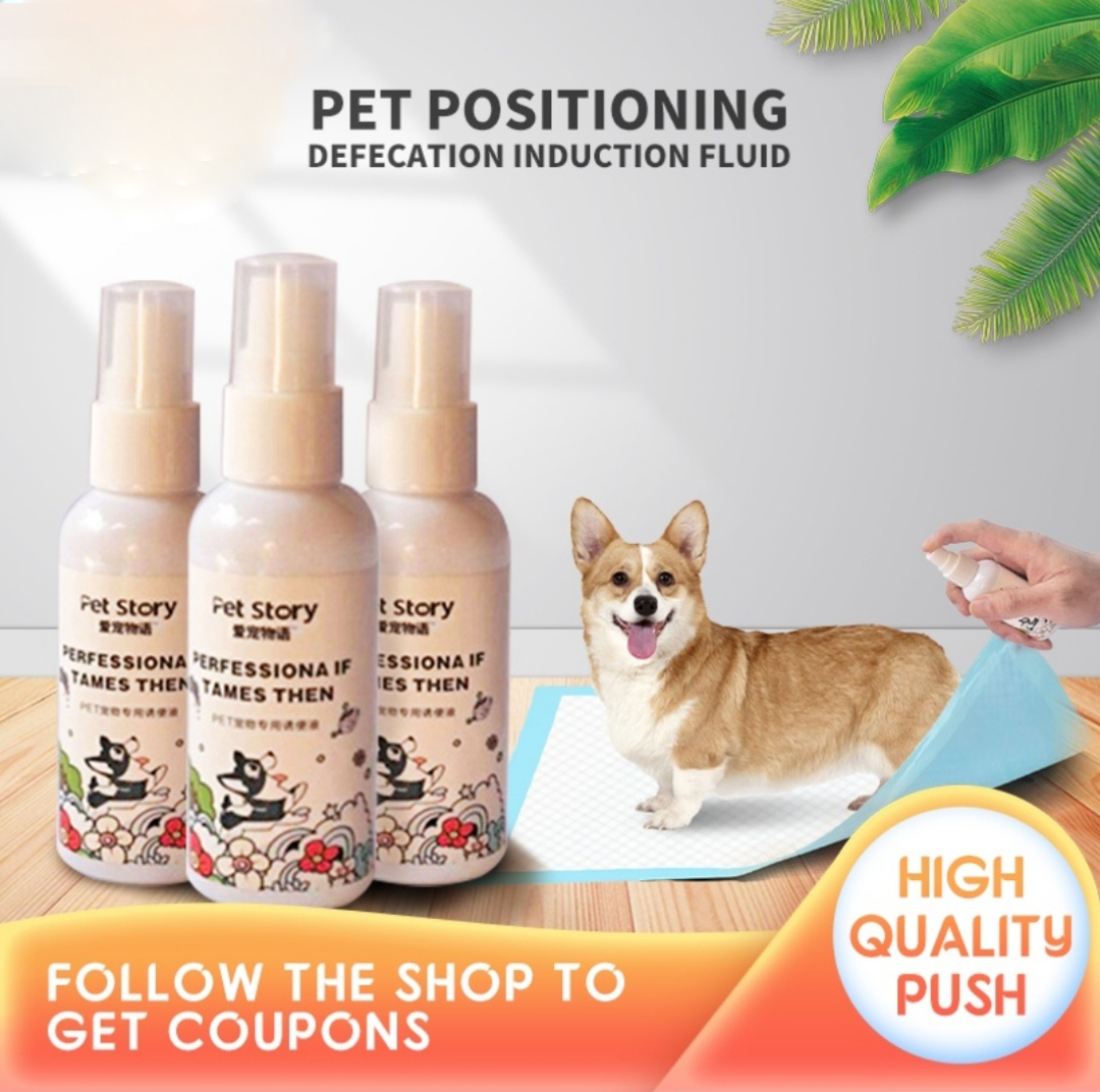 Petime Pet 50ml Pet Defecation inducer Dog Pee Inducer Guided Toilet