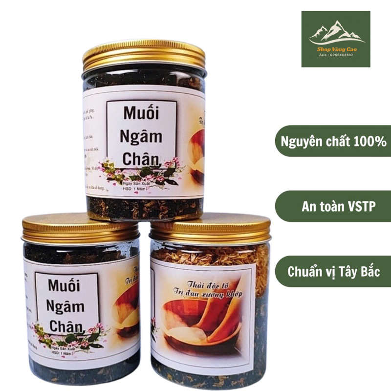 [FreeShip] Muối Ngâm Chân Thảo Dược (Thảo Dược Vùng Cao)