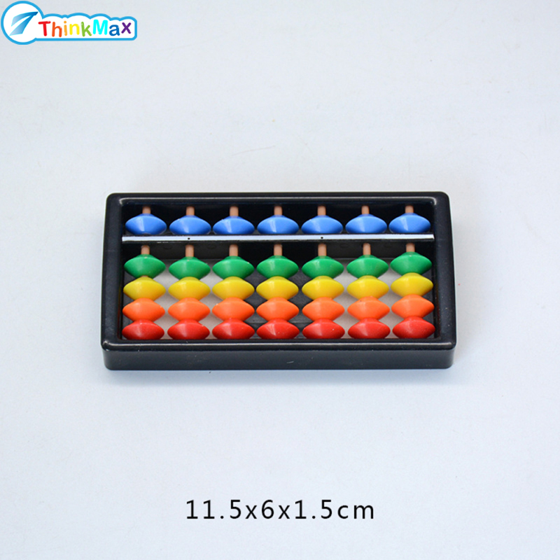 2024new!!kids abacus rainbow bead arithmetic counting tool for kids kindergarten pupils 7 9 11 13 15 17 column abacus