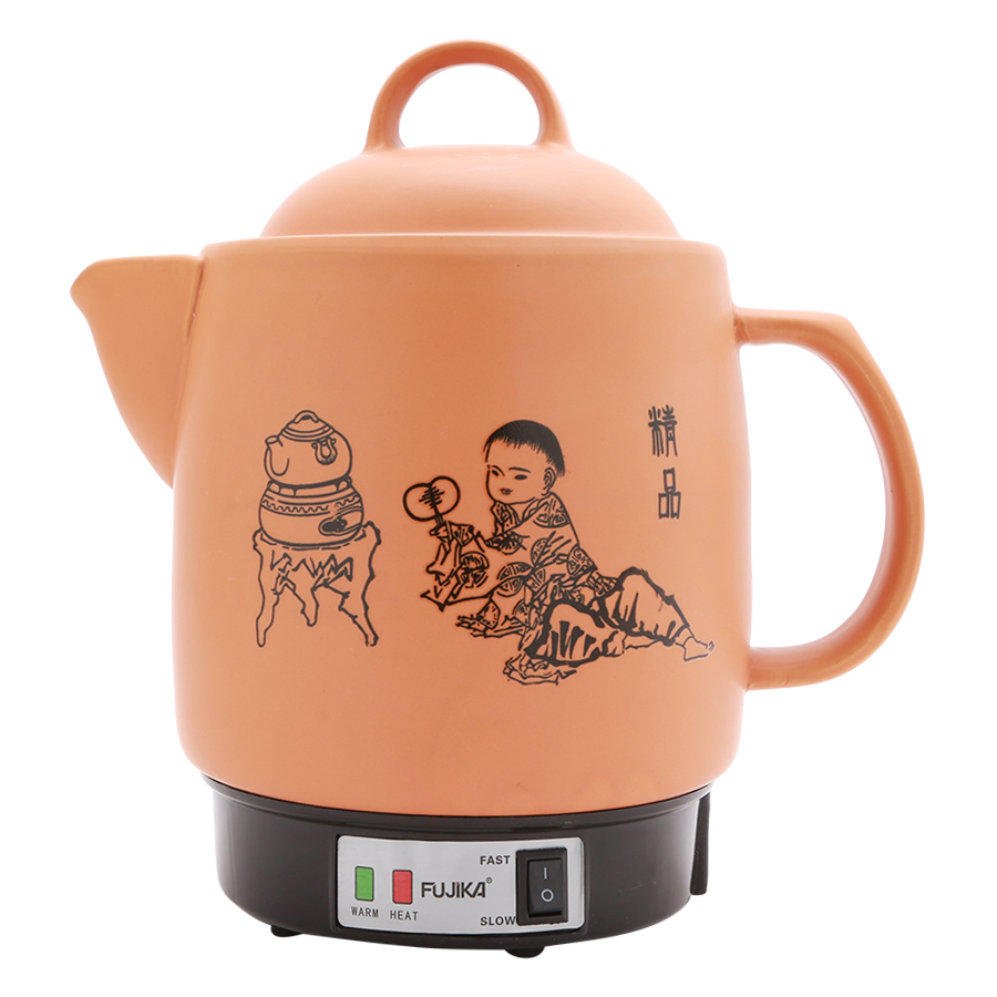 Ấm sắc thuốc gốm bát tràng fujika fj-ck33k7 - hàng chính hãng