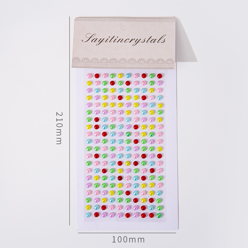 Multicolor Acrylic Dot Stickers Journal Multifunction DIY Stickers