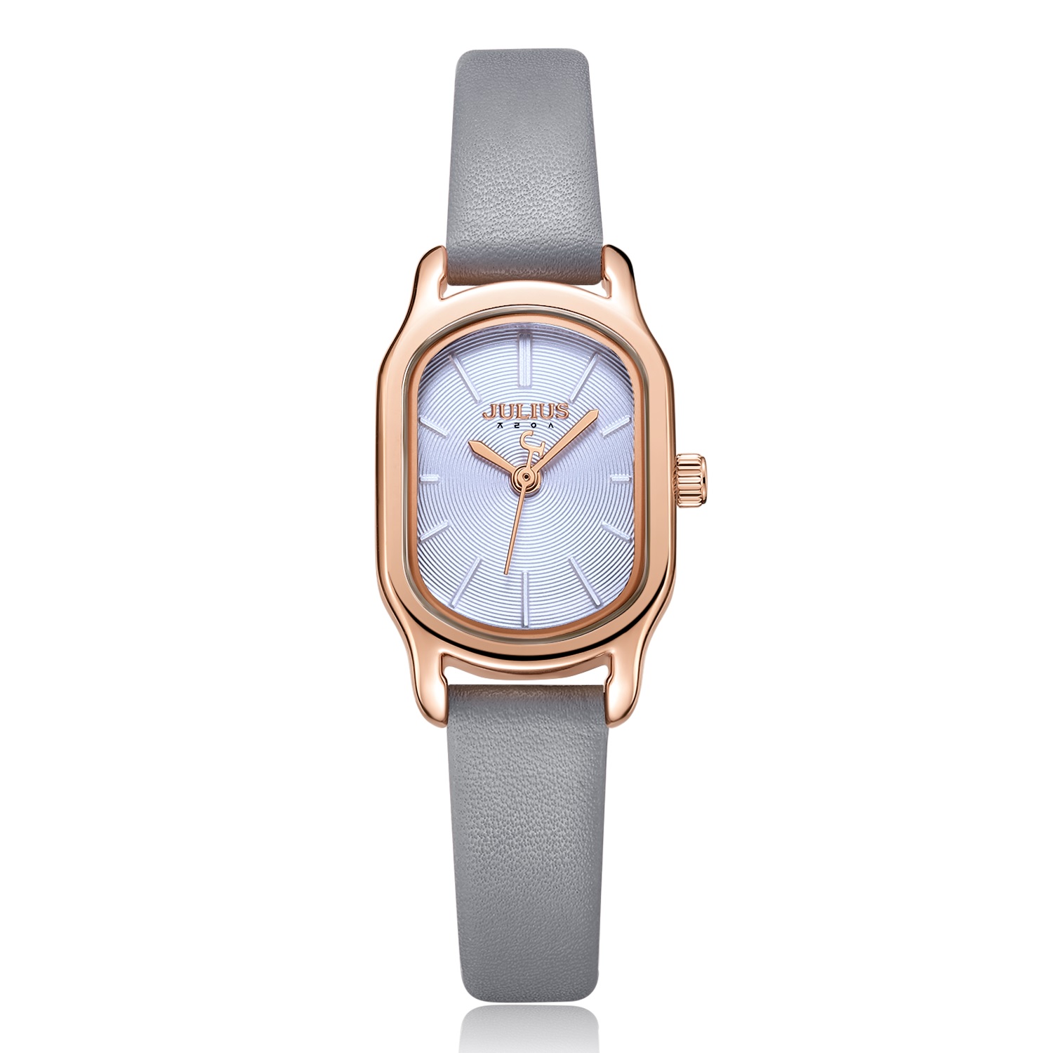 Đồng hồ nữ Julius Hàn Quốc JA-1112 dây da – đồng hồ nữ chống thấm nước – đồng hồ thời trang nữ