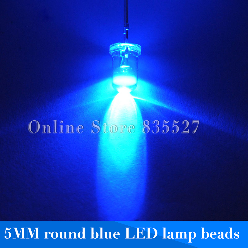 【UrbanNomad】100PCS/LOT 5MM blue super bright LED crystal / light ...
