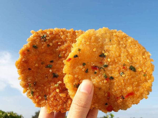 CƠM CHÁY MẮM HÀNH 3 MIẾNG - ĐỒ ĂN VẶT HUTOSTORE