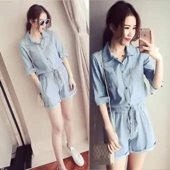 korean romper dress