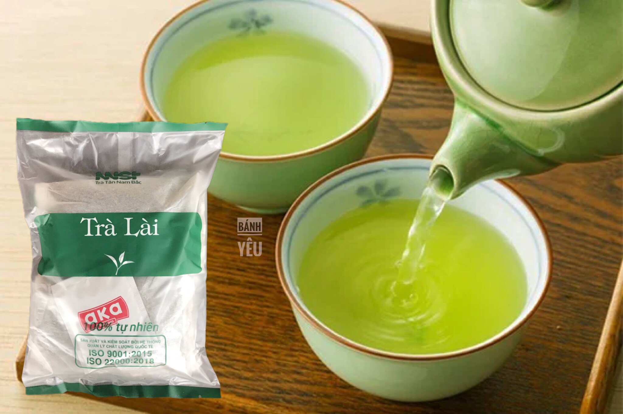 Lục trà lài Tân Nam Bắc gói 300gram