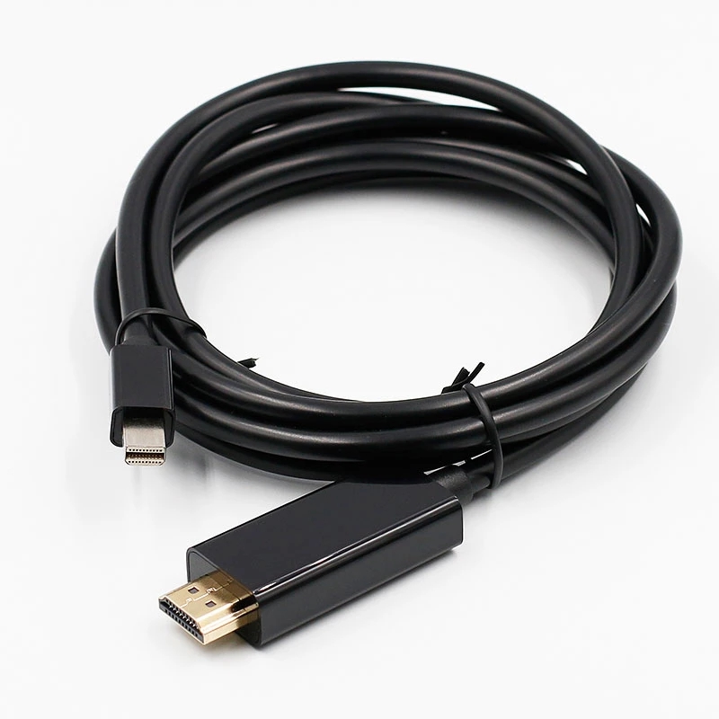 1.8m Thunderbolt 1/2 Mini Displayport DP to HDMI Cable Adapter HDMI