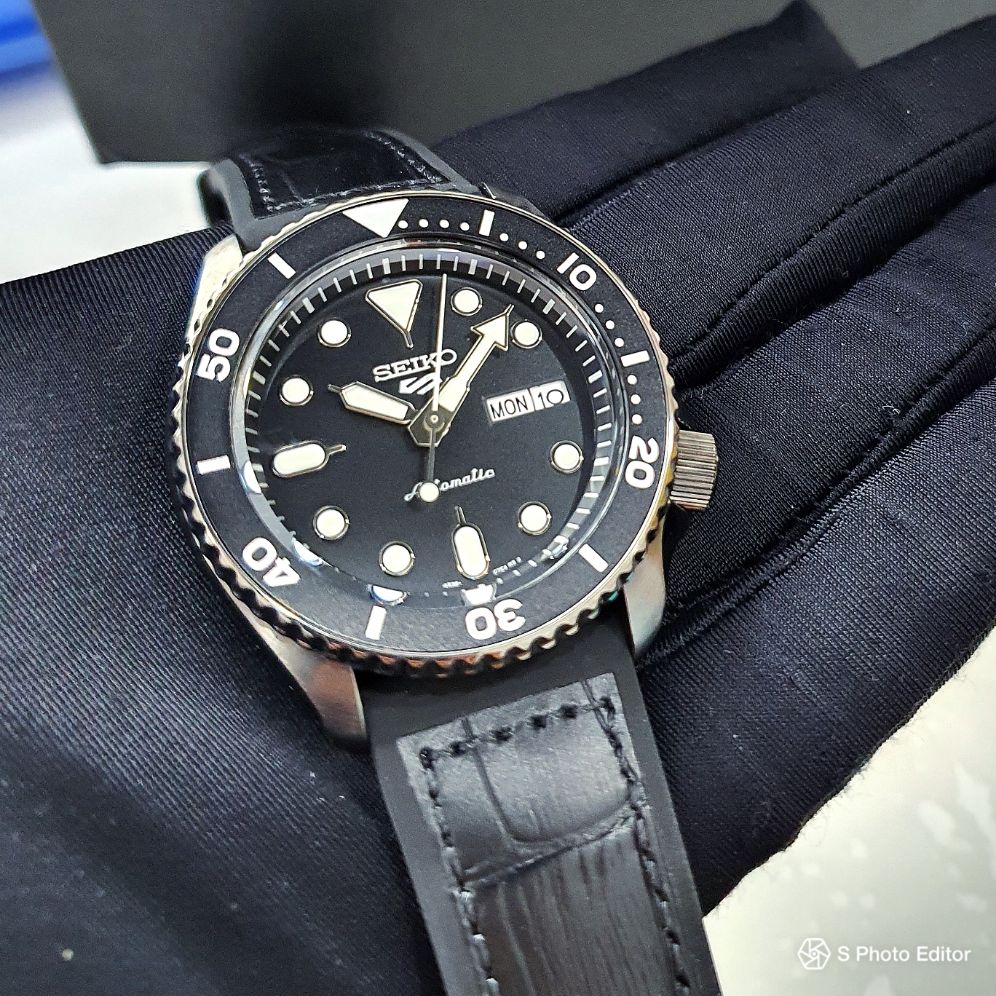 seiko 5 rubber strap