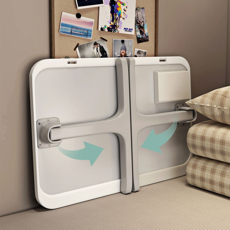 JJT [Miễn Phí Vận Chuyển]Gateleg bảng giường Bàn xếp làm việc từ nhà bàn để Notebook bàn nhỏ trên giường ký túc xá sinh viên Bàn học đa chức năng hộ gia đình gấp bàn nhỏ