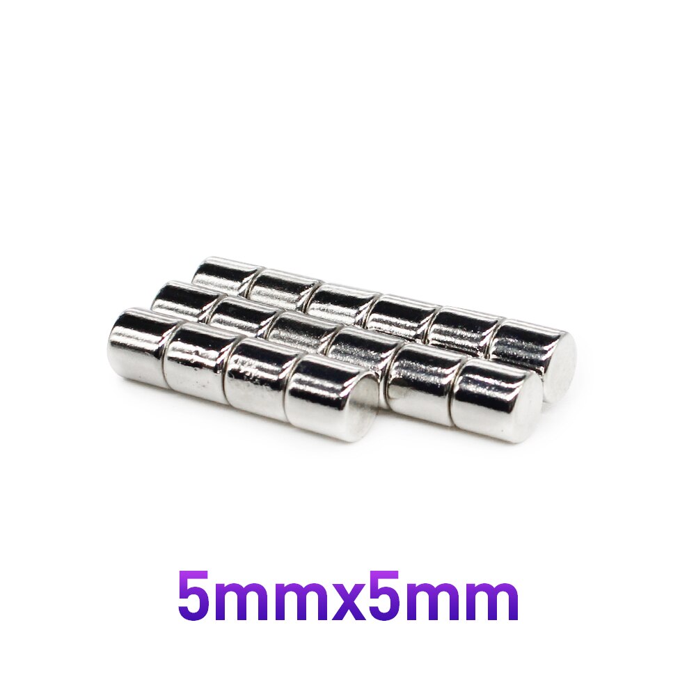 Nam châm viên 5x5mm (50 viên) , từ tính siêu mạnh
