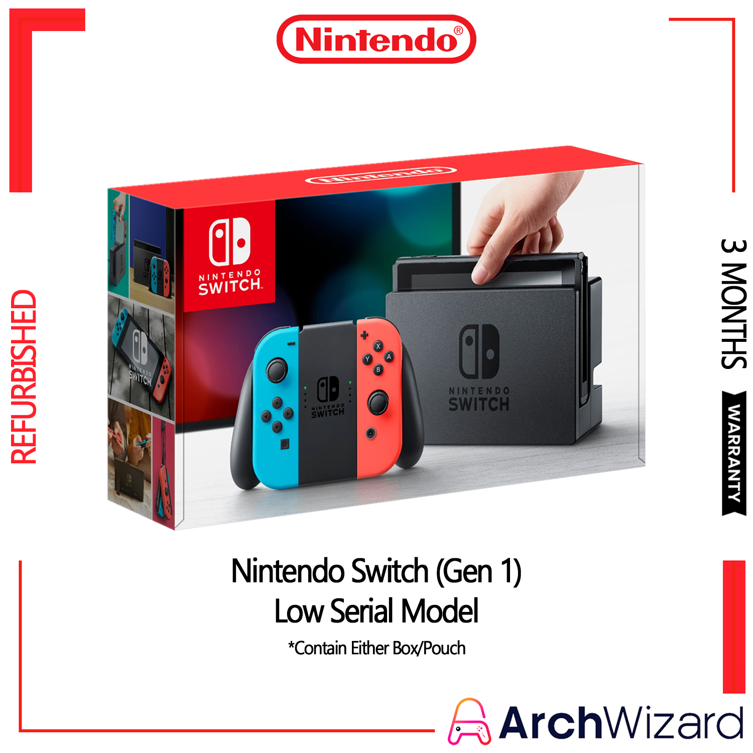 Walmart Nintendo Switch Price Refurbished Used Refurbished - Main Image