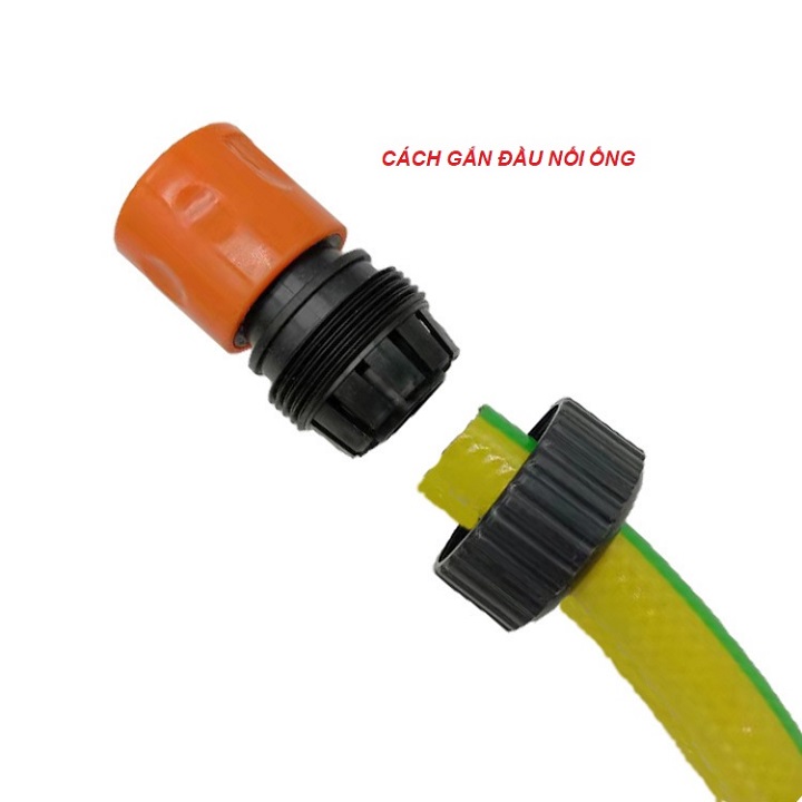 SET 3 MÓN. NỐI ỐNG NƯỚC MỀM PHI 21MM RA ĐẦU NỐI GÀI KHỚP chọn hân loại - 000701(558)