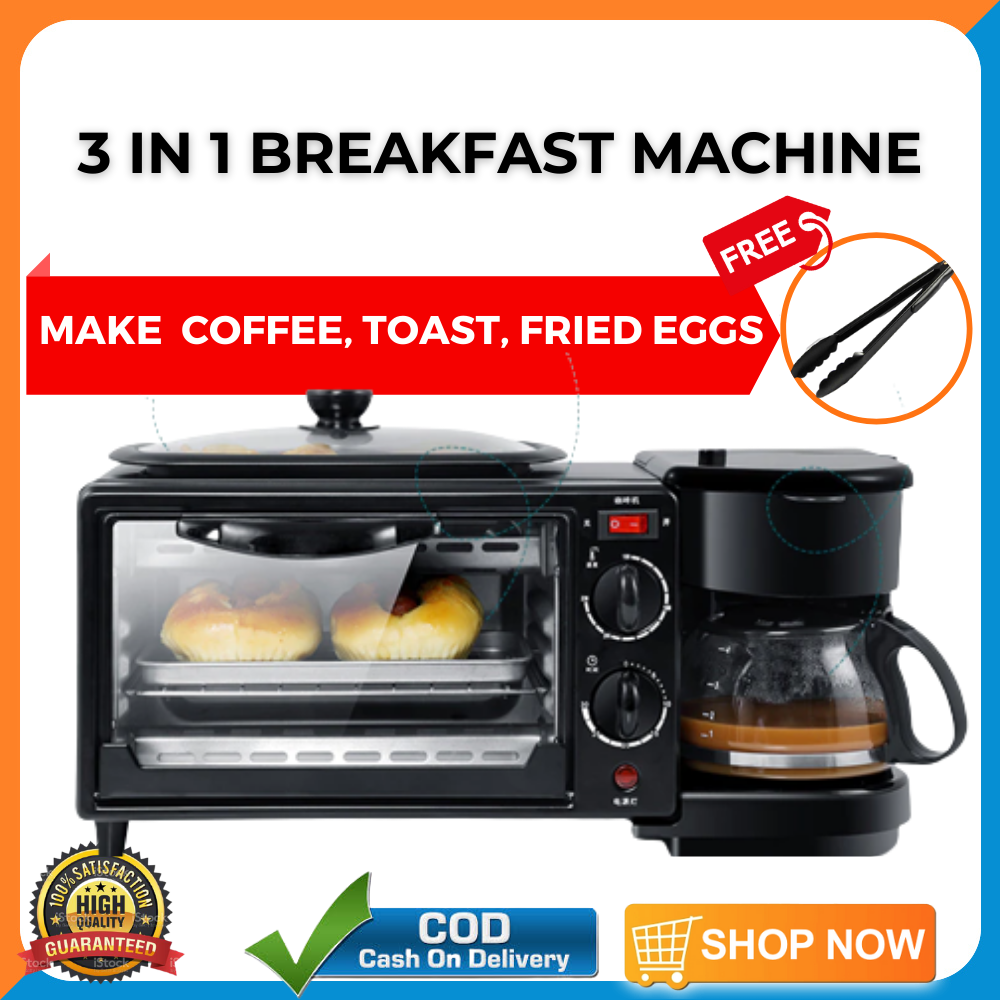 Toaster, Fryer, and Coffee Maker 