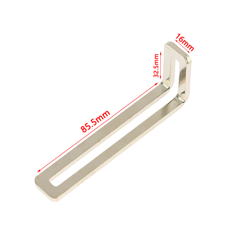Maoyuanxing Nickel-plated Corner Bracket Adjustable 90 Degree L-Shaped Corner Brackets Angle Iron Connector Shelf Support Accessories