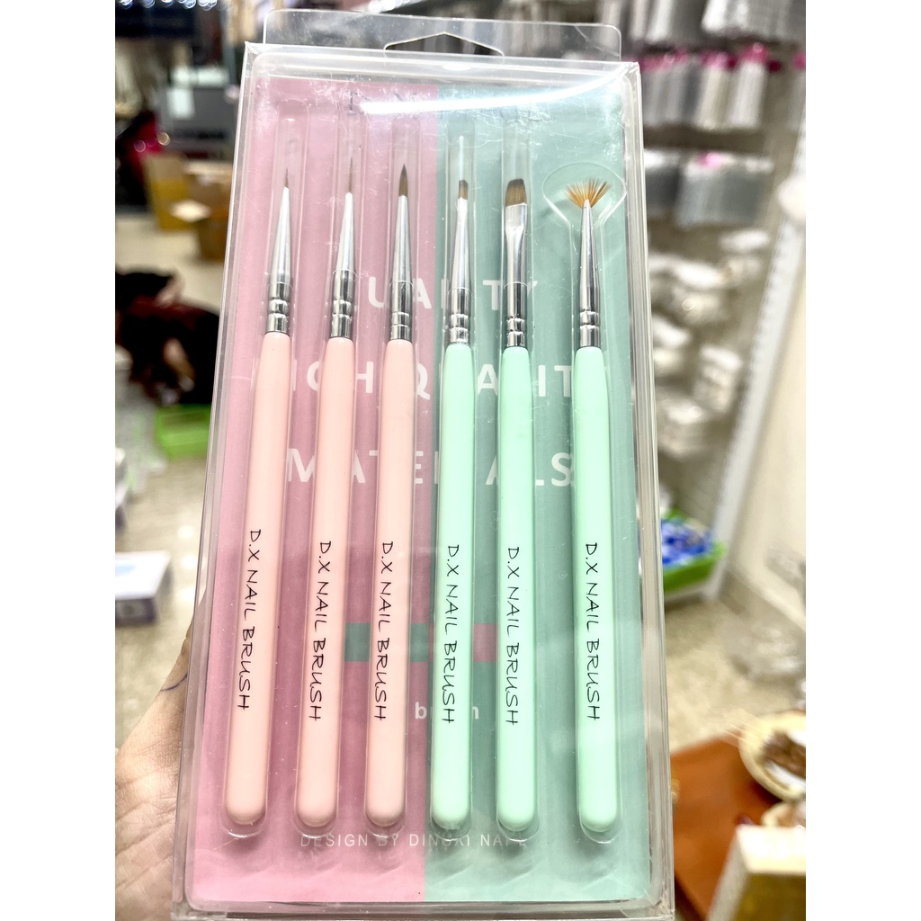 Bộ cọ Dingxi 6 cây, Hàng chính hãng