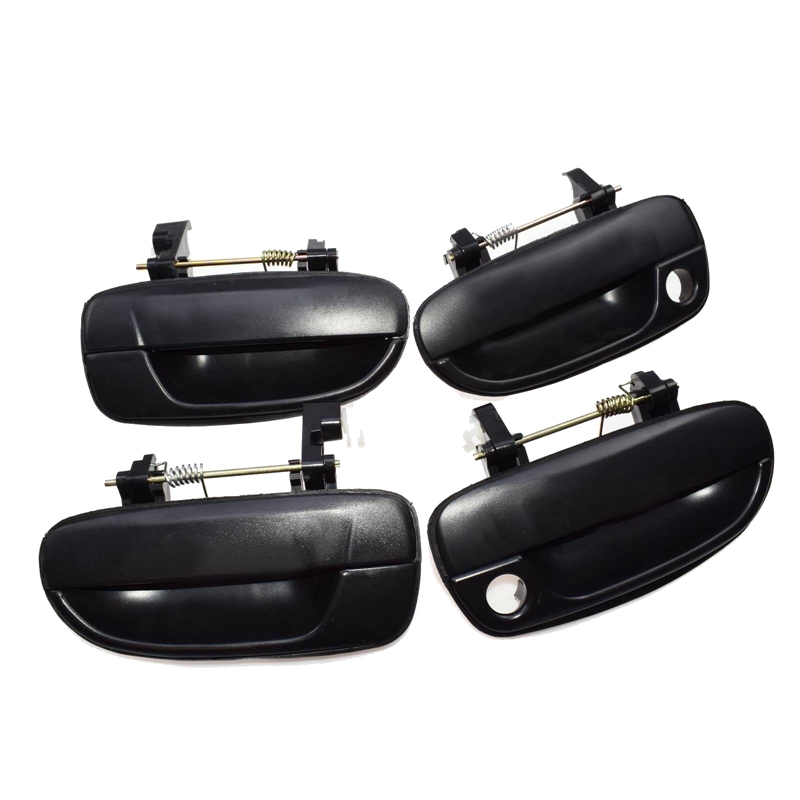 4pcsouter outside exterior door handle black for hyundai accent 2000-2005 new