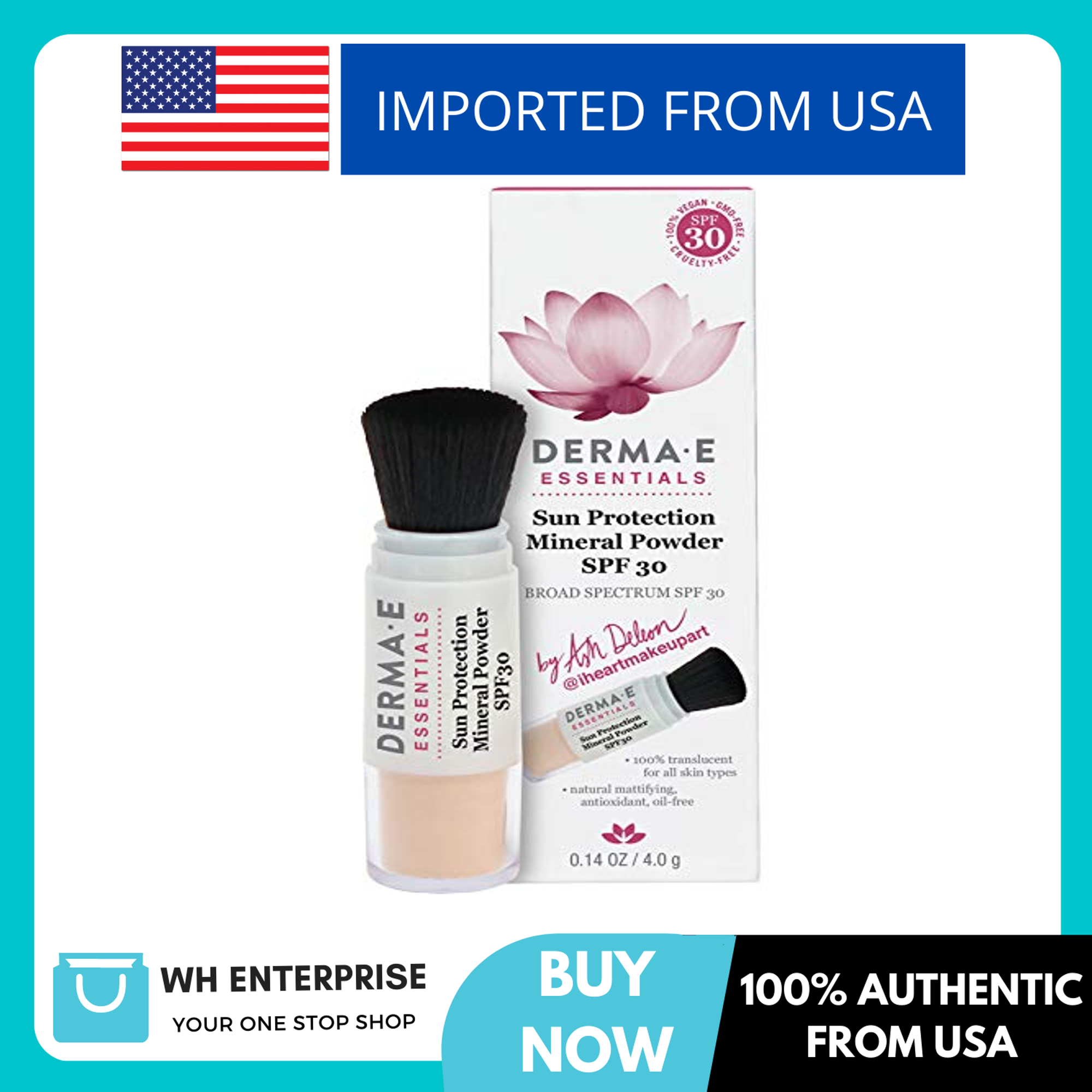 derma e sunscreen powder