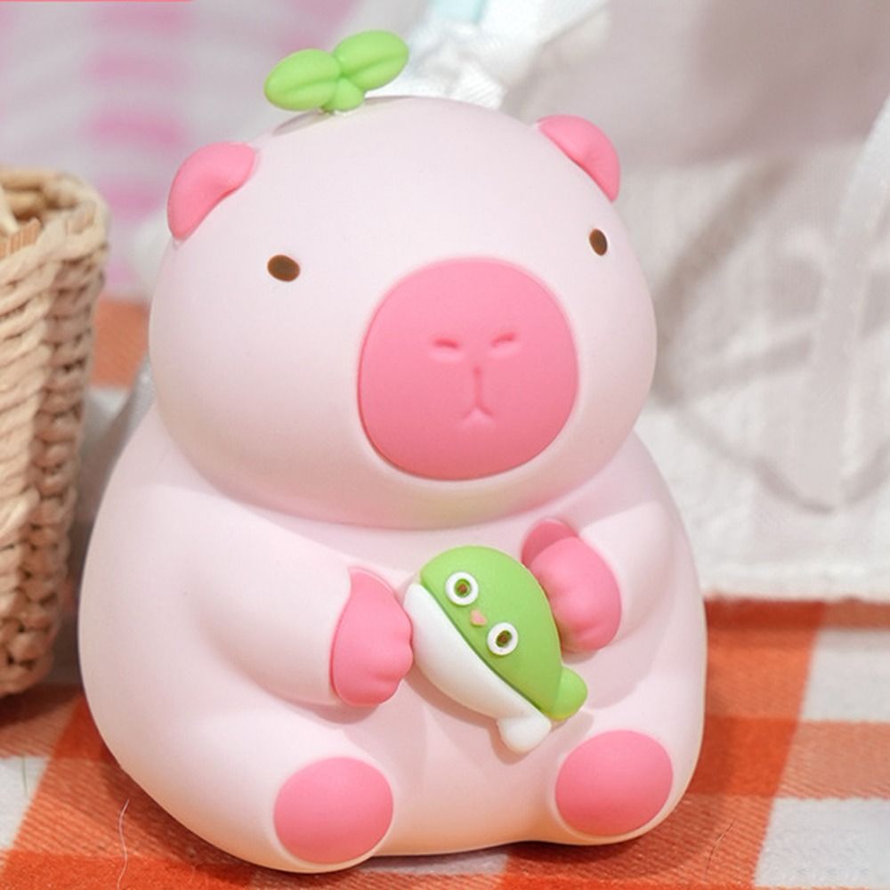 IJVBTV Animals Capibara Capybara Figure Blind Box Blind Box Simulation Capybara Animals Figures Figure Toys Cartoon Simulation Capibara Model Kid Toys