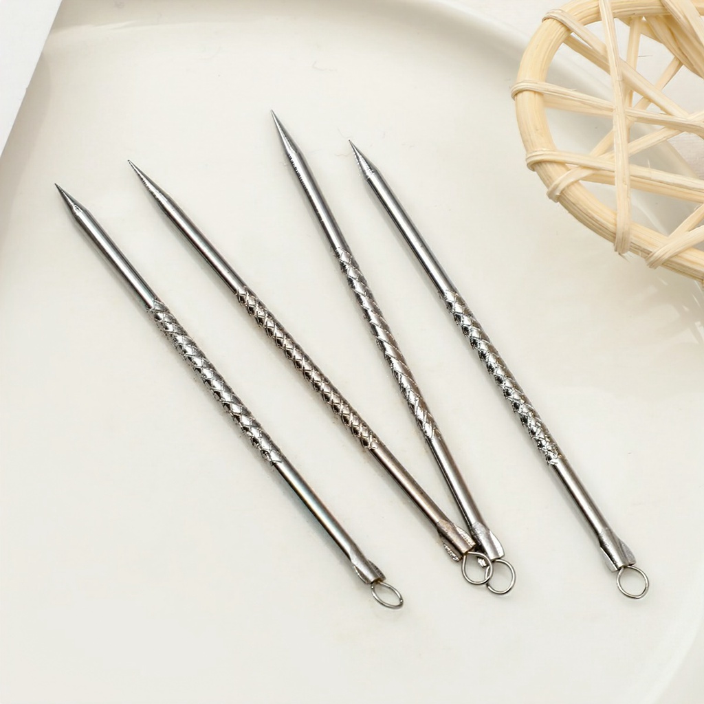 Cây Nặn Mụn 12cm 2 Đầu Que Nặn Mụn Cao Cấp