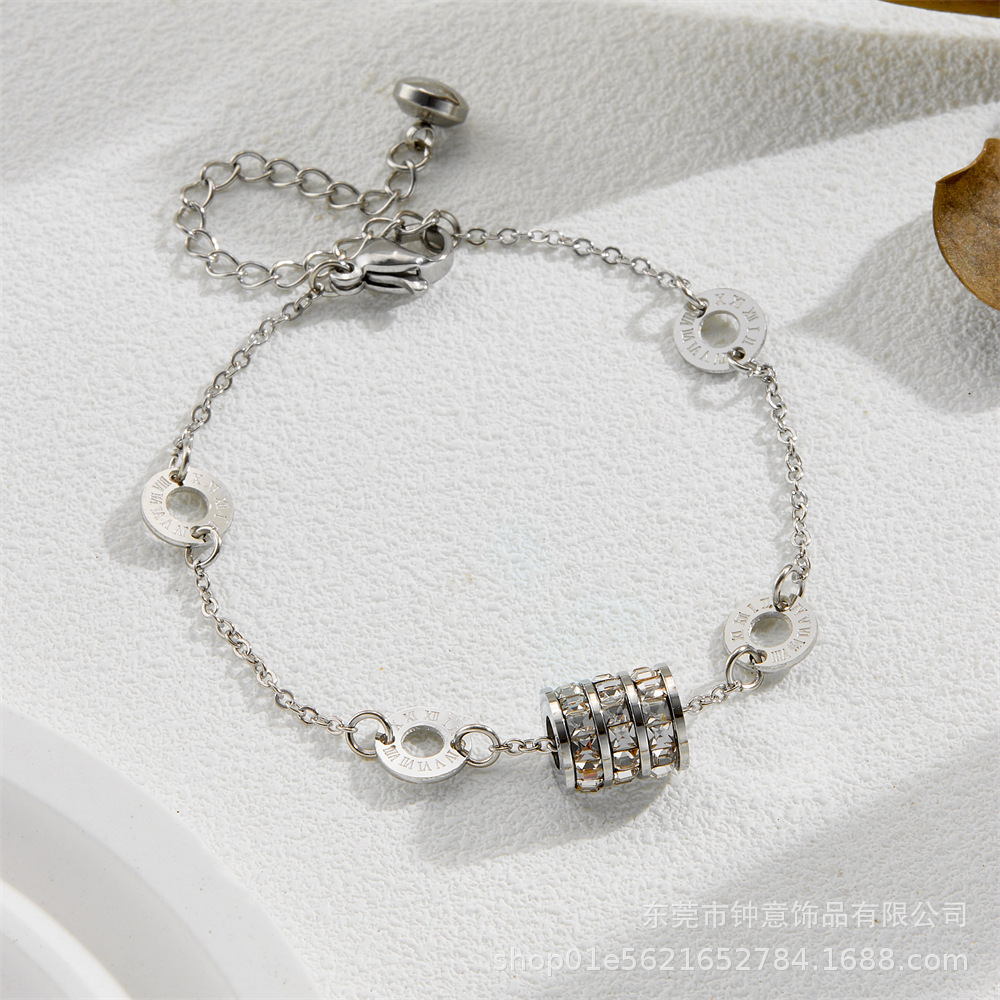 %E3%80%90Best%20Price%20Guaranteed%E3%80%91Roman%20Numerals%20Small%20Man%20Waist%20Titanium%20Steel%20Bracelet%20Women's%20Golden%20Rose%20Color%20Distinctive%20Jewelry%20-%20Image%203