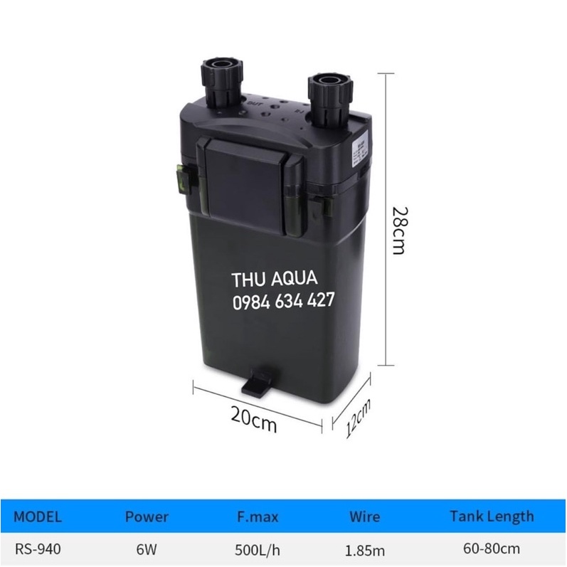 Lọc treo bể cá RS ELECTRICAL