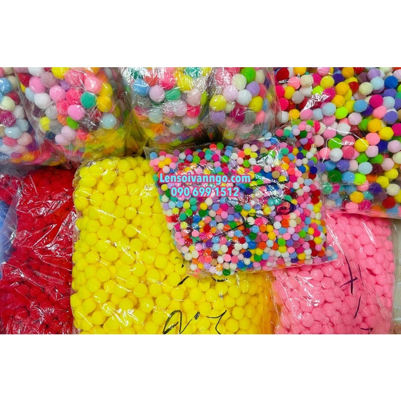 Cục bông trang trí ( Pompom)