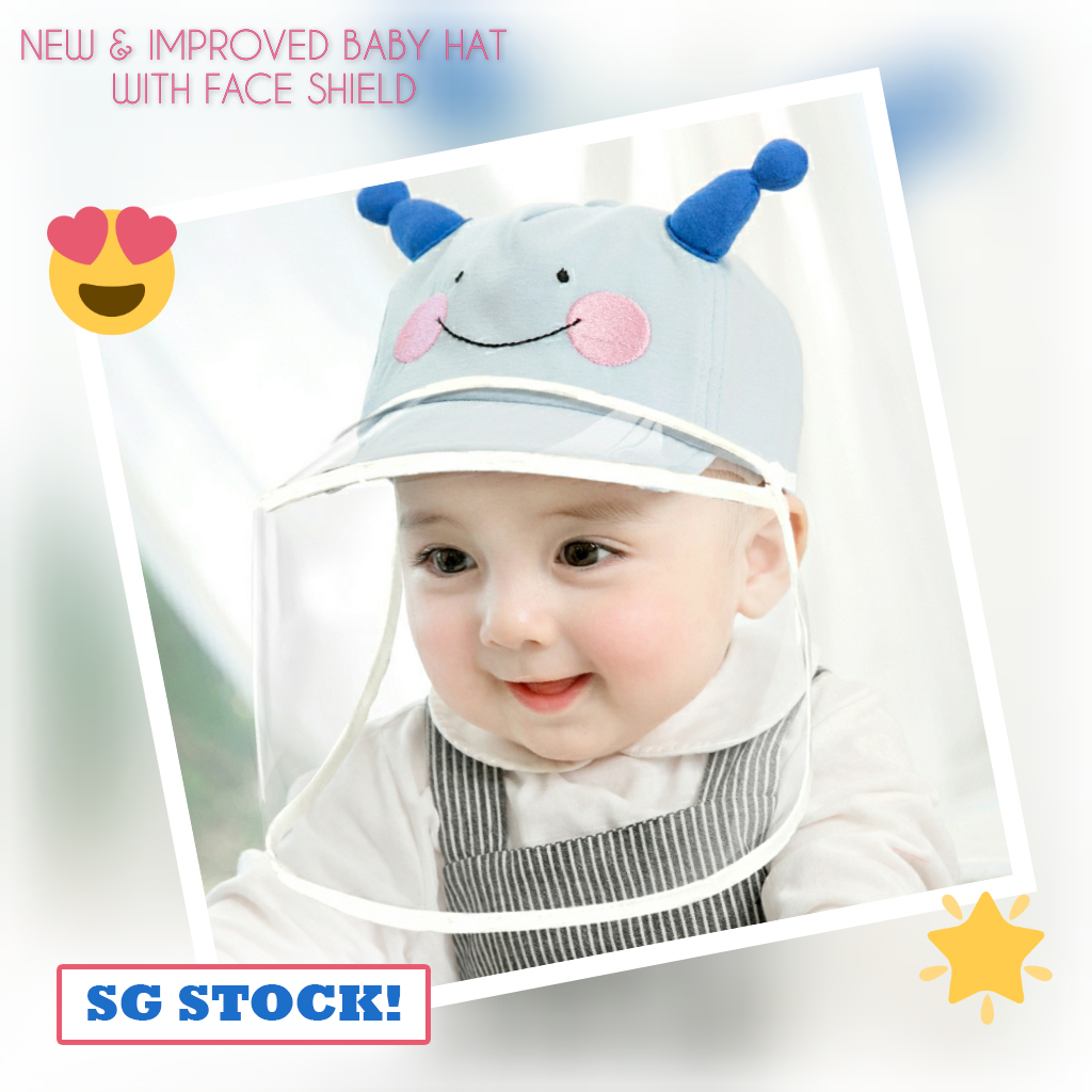 Baby store hat shield