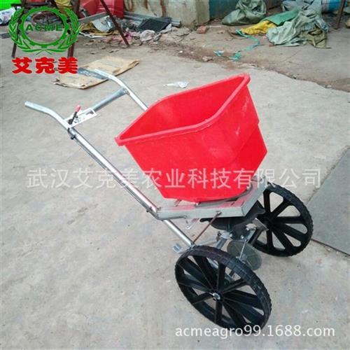 JISADER 25L Manual Fertilizer Spreader - Backpack Style, Single Hole Dispenser For Lawn & Garden